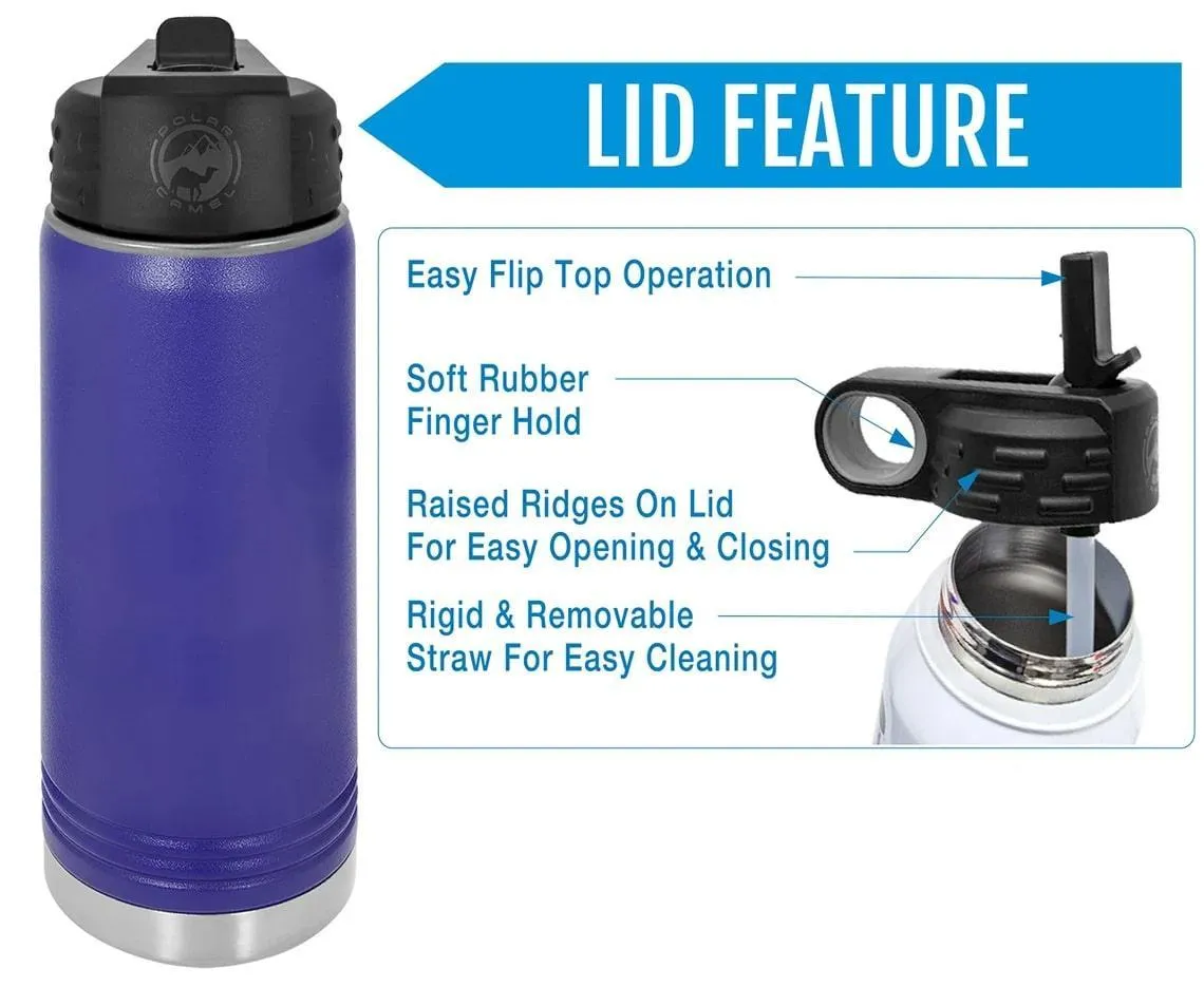 20oz Purple Water Bottles