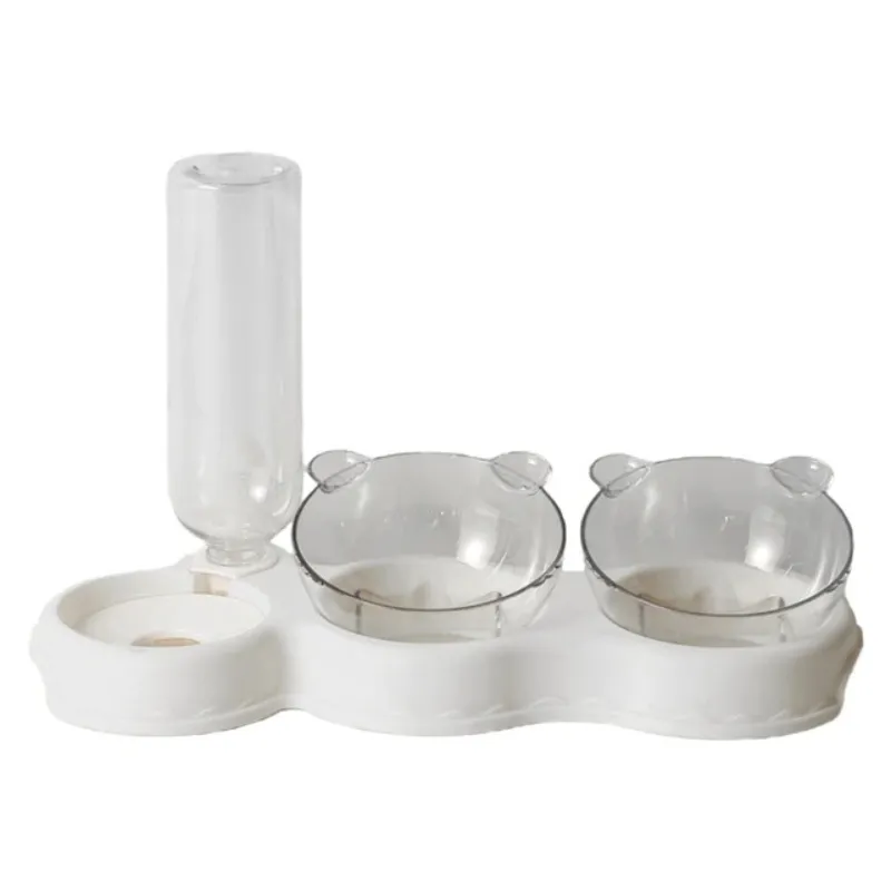 3-in-1 Pet Cat Bowl Automatic Feeder