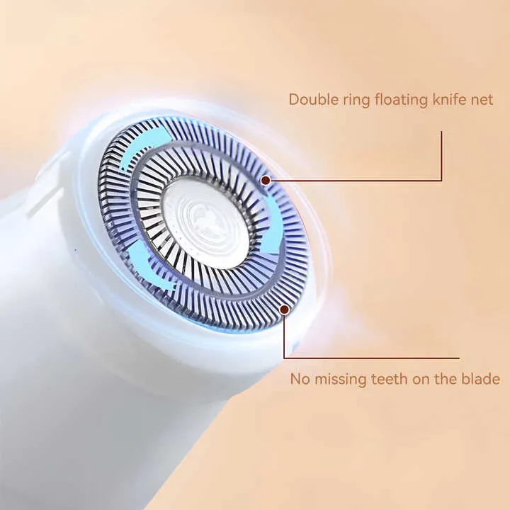 4-in-1 Electric Lady Shaver Kit | Rechargeable & Portable Grooming Solution