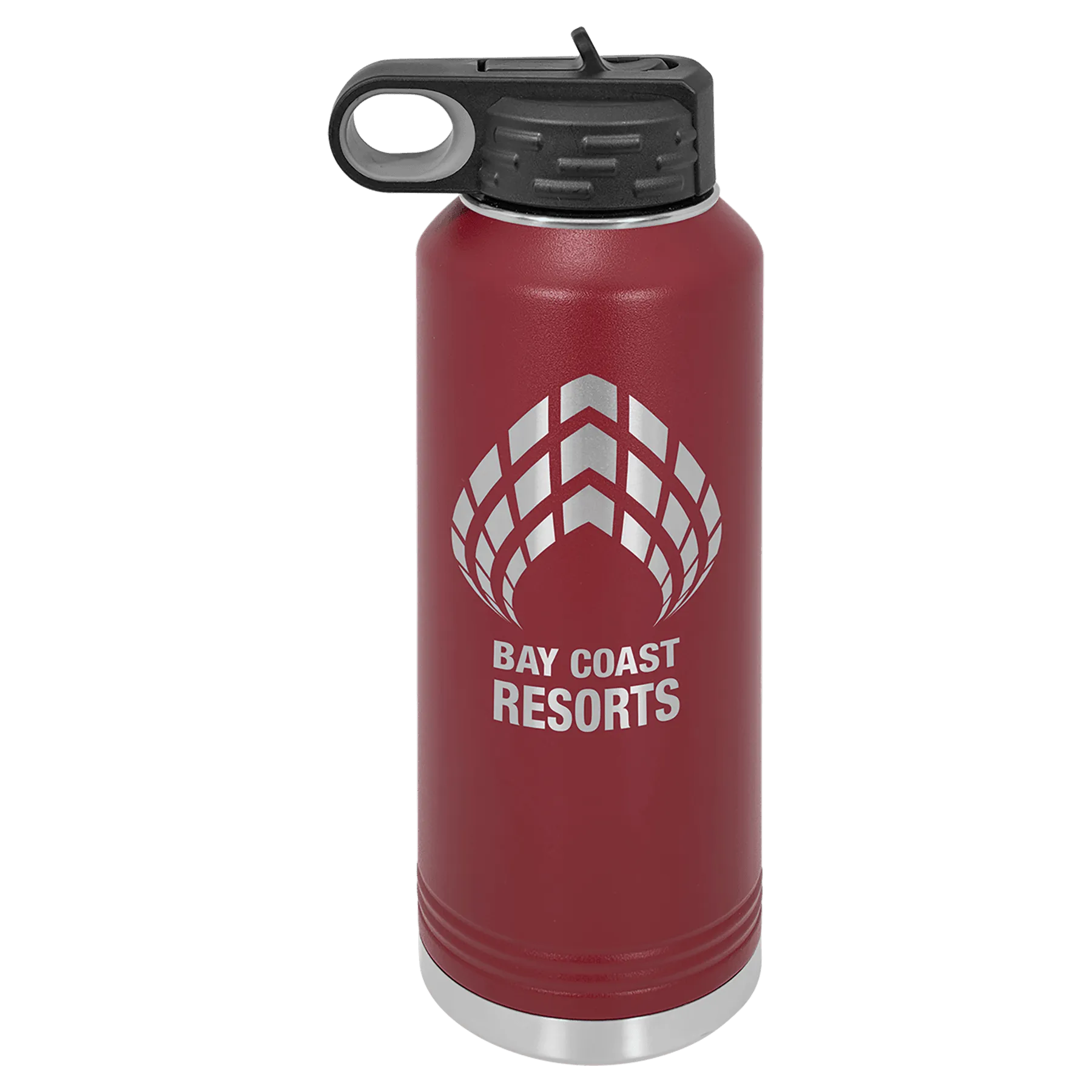 40oz Maroon Water Bottles