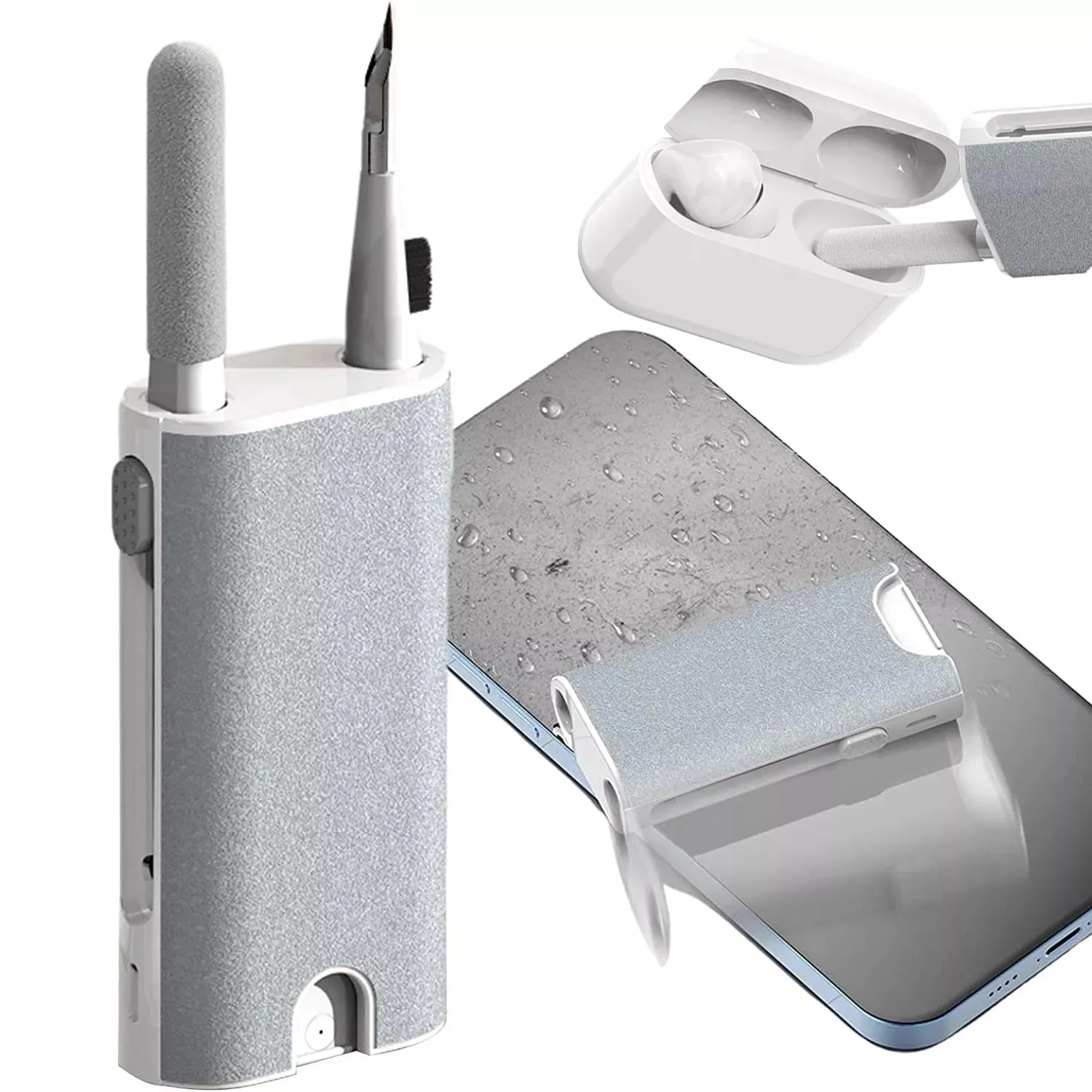 5-in-1 Earphone Cleaner Brush Kit - Cleaning Tools for Devices