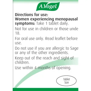 A Vogel Menoforce Sage Tablets 30 (T)