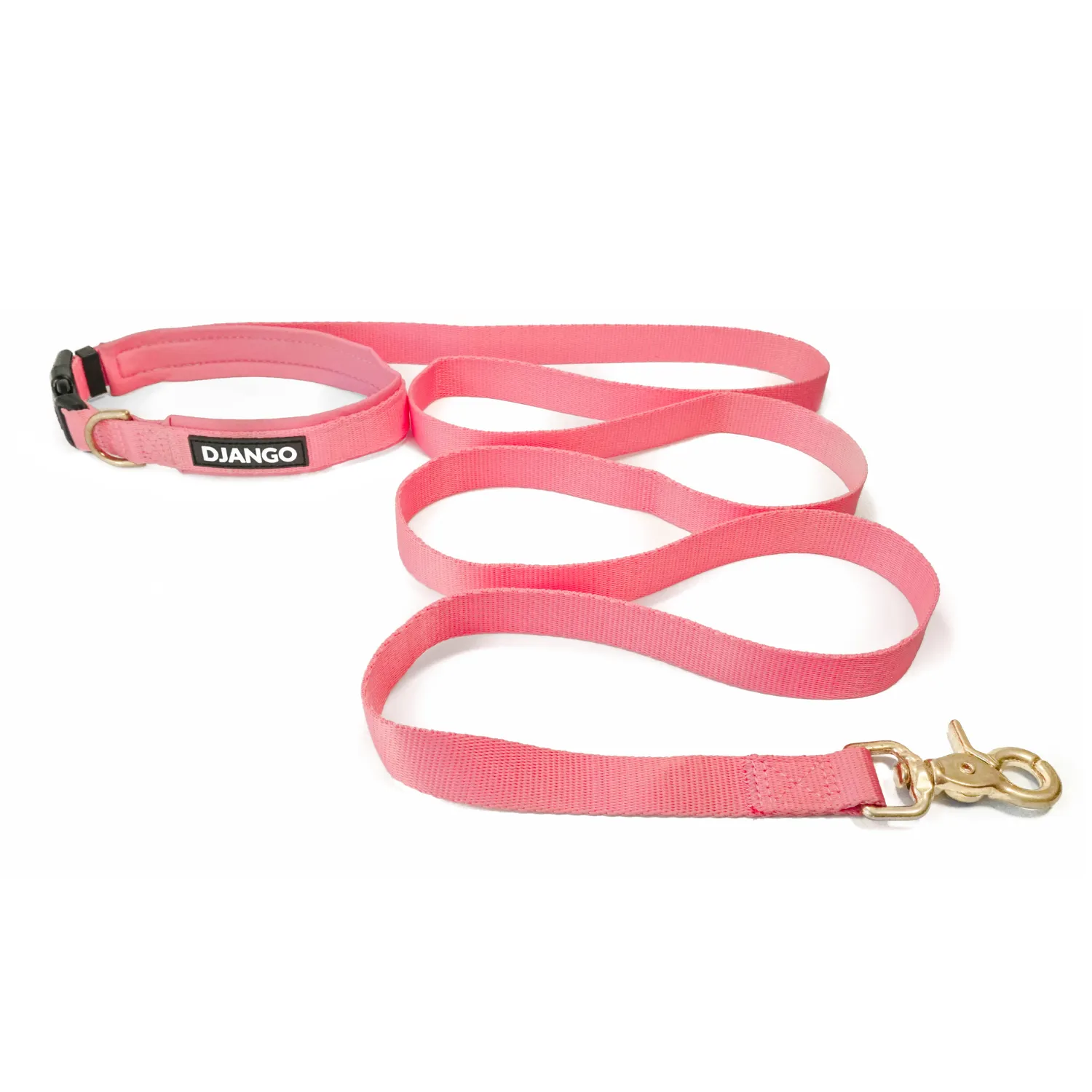 Adjustable Hands-Free Adventure Dog Leash - Quartz Pink