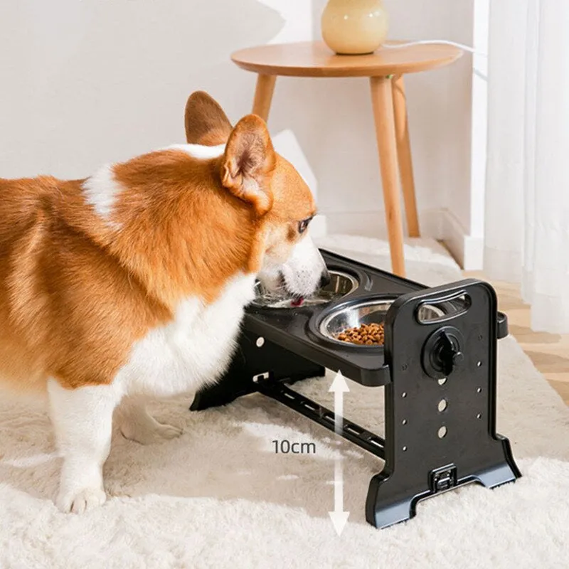 Adjustable Stainless Steel Dog Bowls