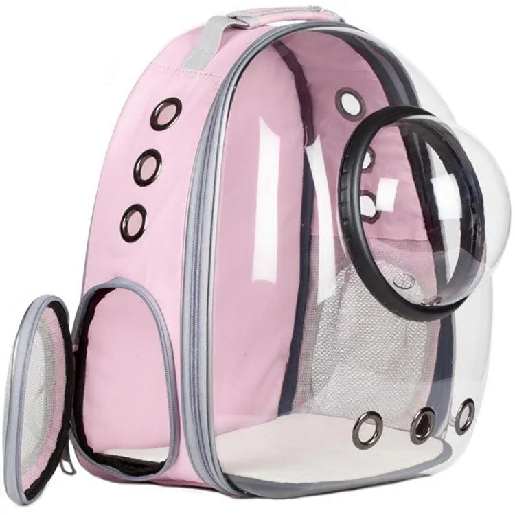 Astronaut Bubble Transparent Travel Backpack Cat Carrier