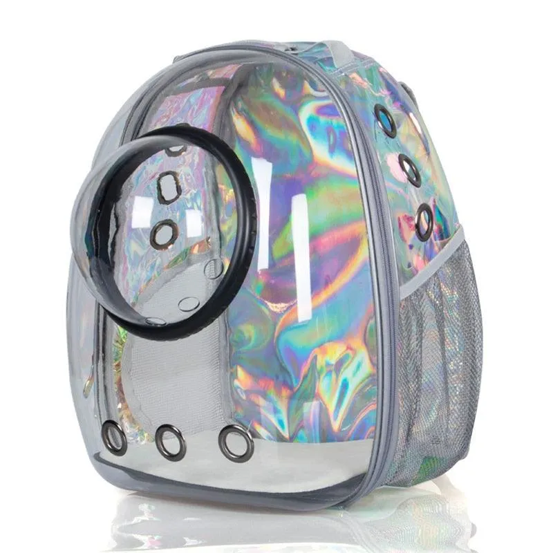 Astronaut Bubble Transparent Travel Backpack Cat Carrier