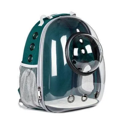 Astronaut Bubble Transparent Travel Backpack Cat Carrier