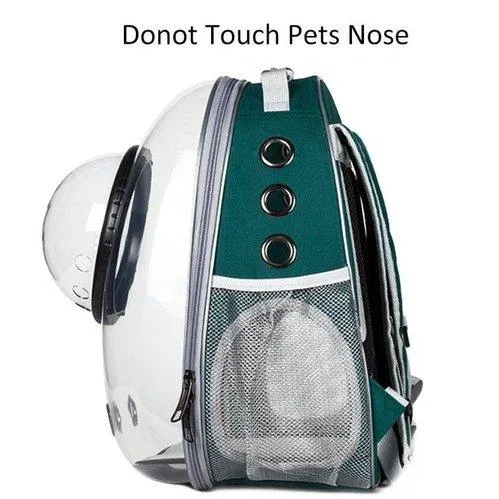 Astronaut Bubble Transparent Travel Backpack Cat Carrier