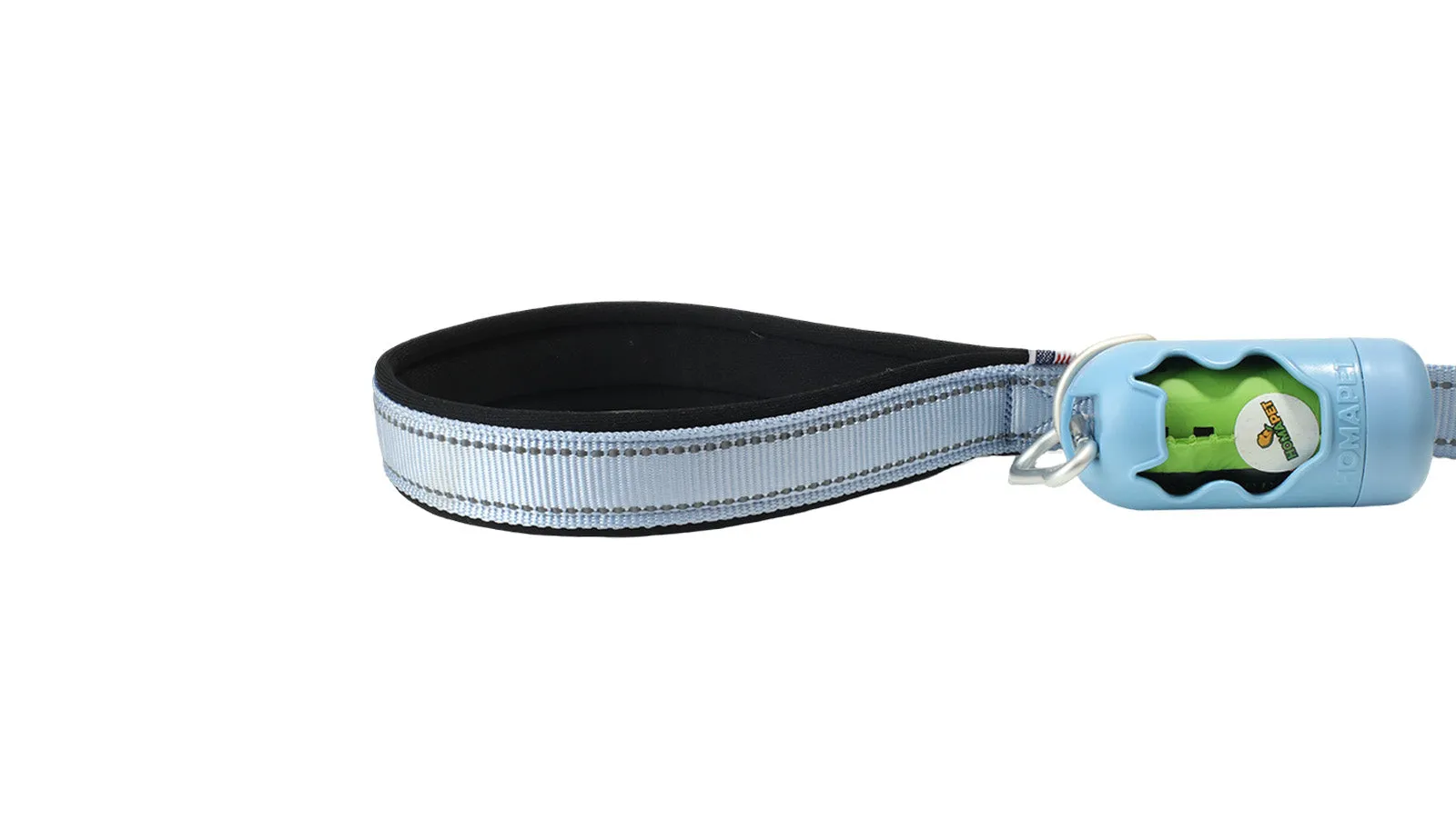 Baby Lavender Nylon Adjustable Bungee Dog Leash