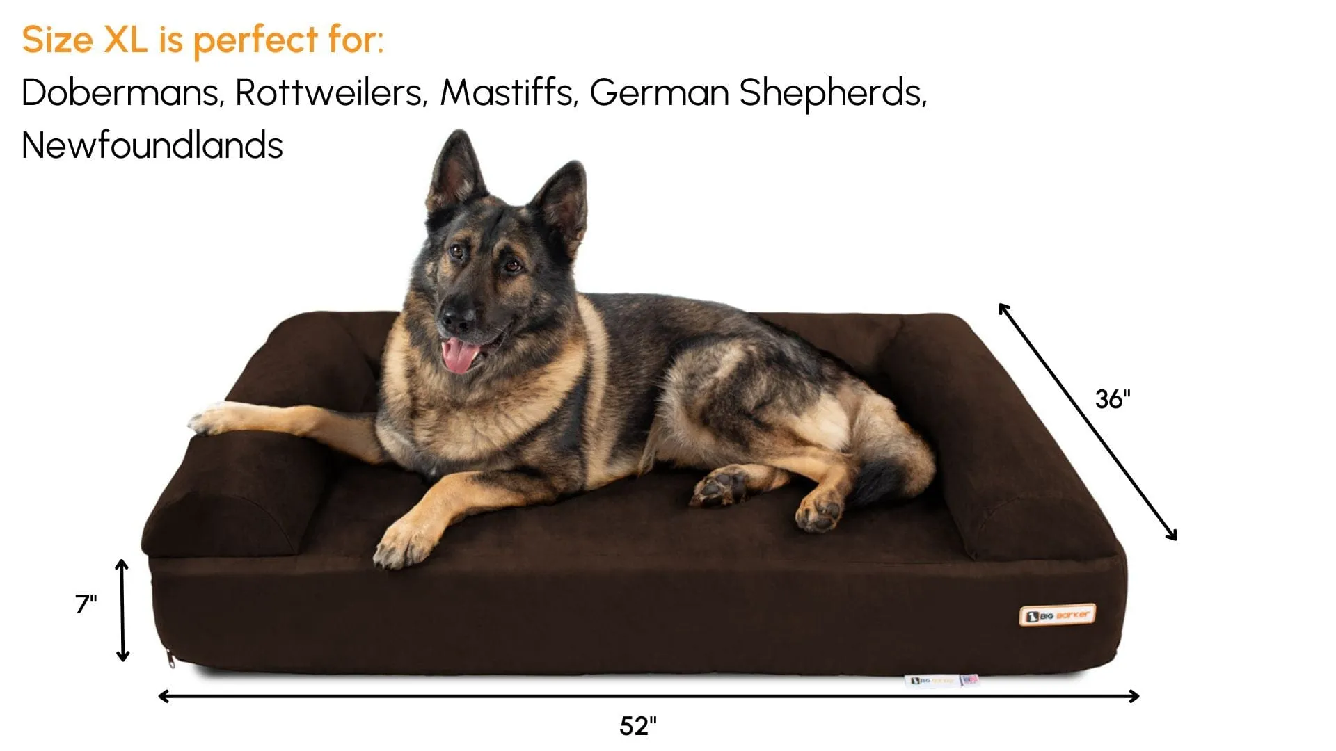 Big Barker Orthopedic Dog Bed