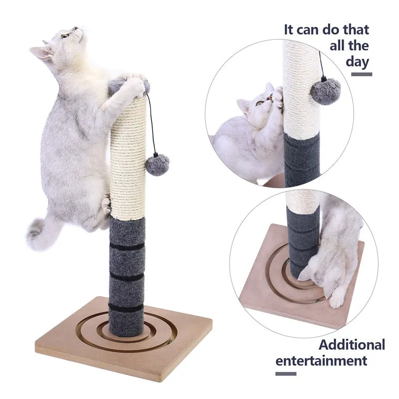 Cat Scratching Post Cat Tree Interactive Toys