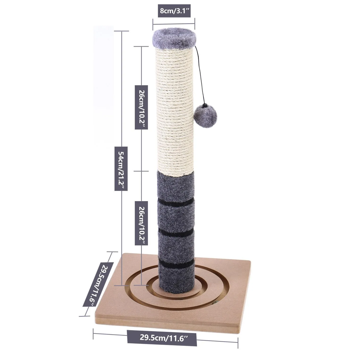 Cat Scratching Post Cat Tree Interactive Toys