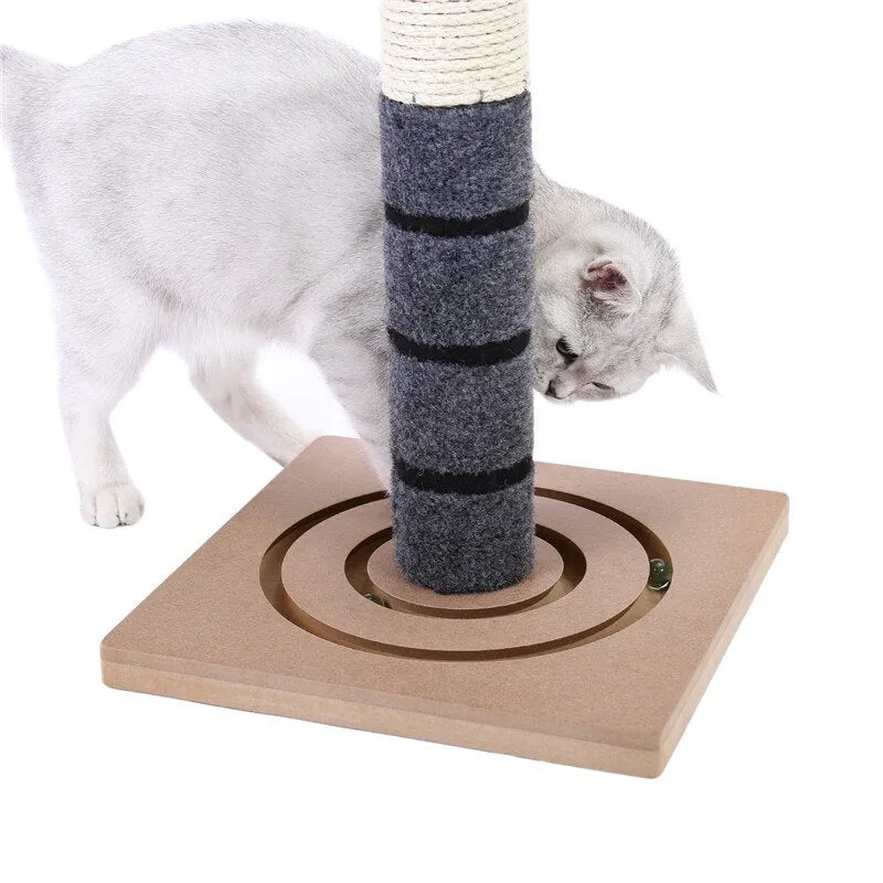 Cat Scratching Post Cat Tree Interactive Toys