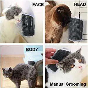 Cat Self Grooming Brush with Catnip