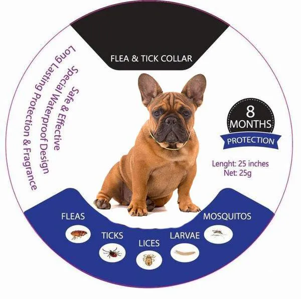DEFEAX ™ PRO GUARD FLEA AND TICK COLLAR FOR FRENCHIES
