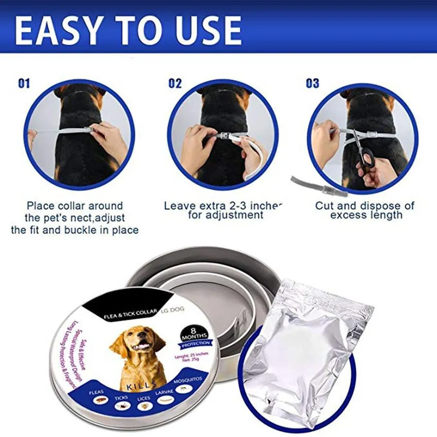 DEFEAX ™ PRO GUARD FLEA AND TICK COLLAR FOR FRENCHIES