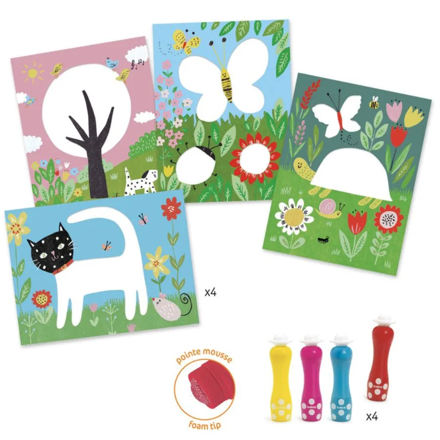 Djeco - Small Dots Painting for Toddlers