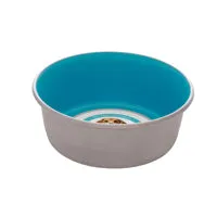 Dogit Stainless Steel Non-Skid Dog Bowl - Blue - 560 ml (19 fl.oz.)