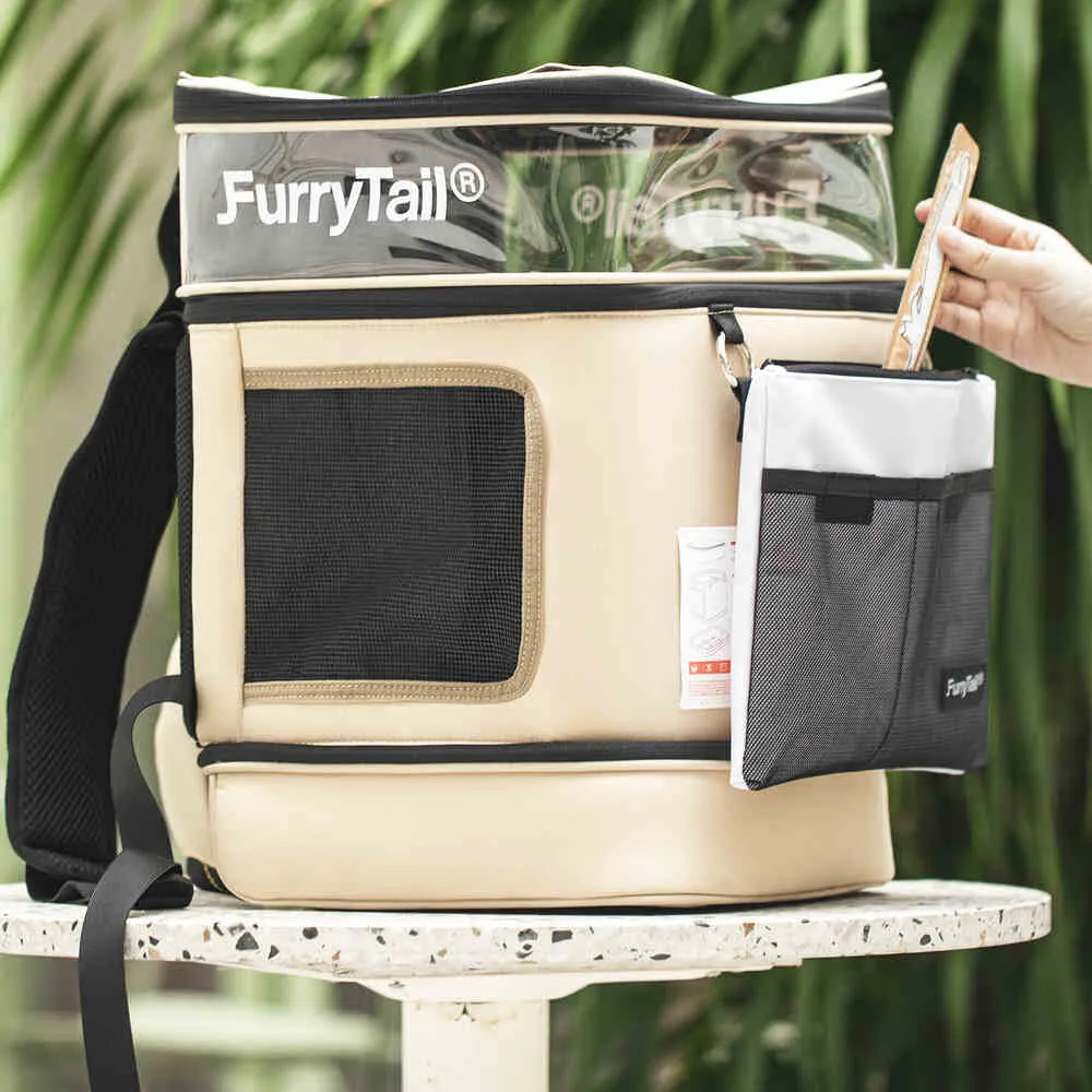 Furrytail Navigator Cat Backpack Carrier
