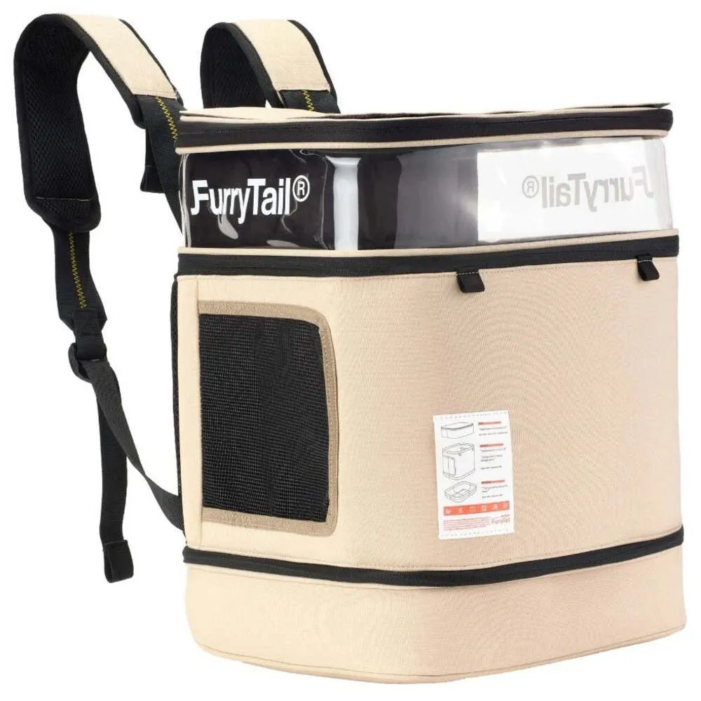 Furrytail Navigator Cat Backpack Carrier