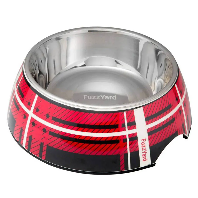 Fuzzyard Red Fling Cat & Dog  Bowl