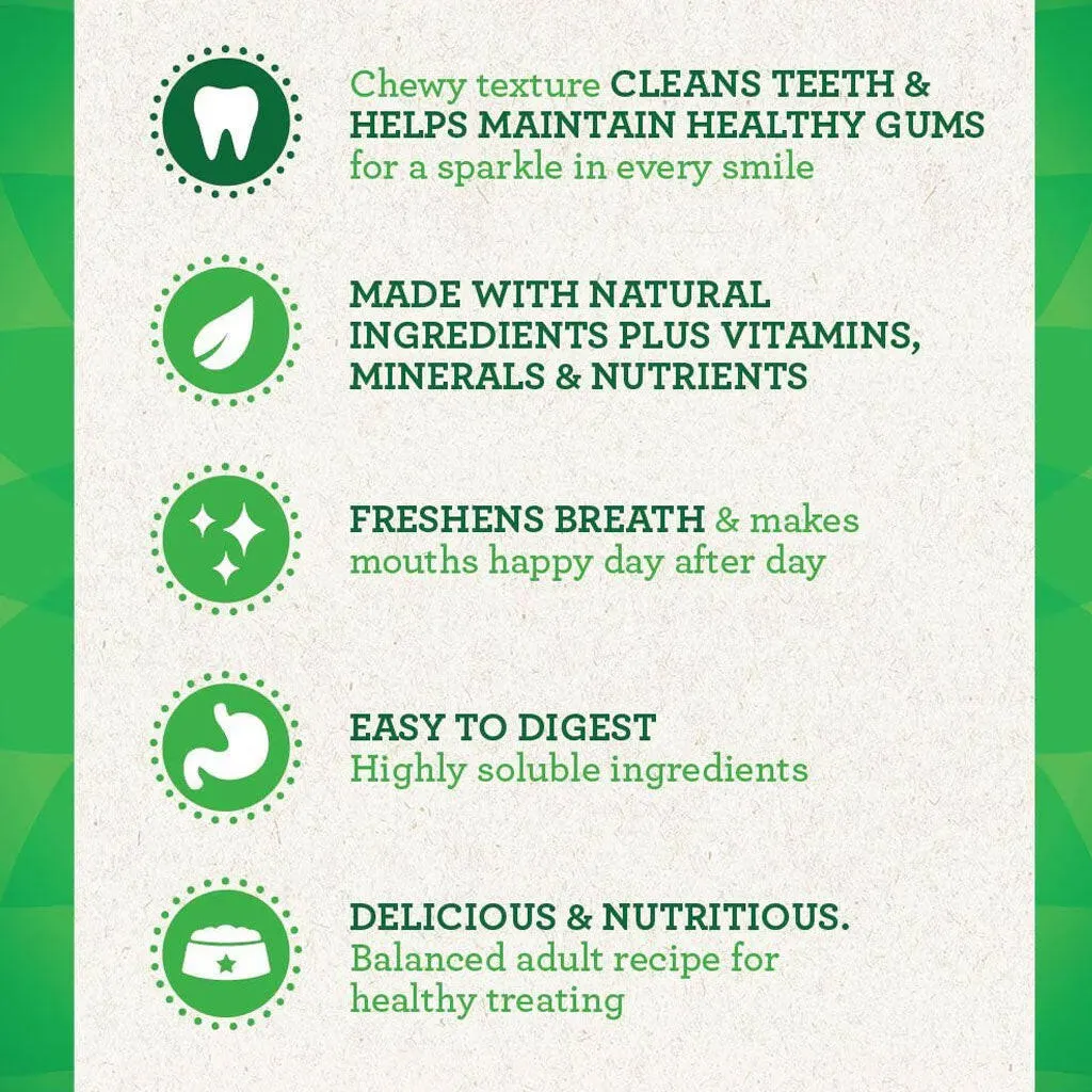 Greenies Original Dental Chews for Dogs, Treat-Pak, Petite