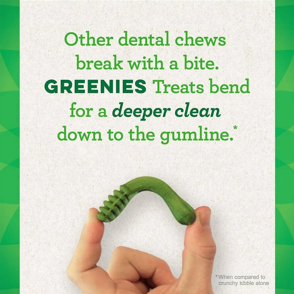 Greenies Original Dental Chews for Dogs, Treat-Pak, Petite