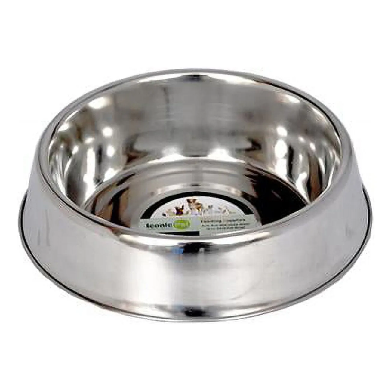 Iconic Pet Anti Ant Stainless Steel Non Skid Pet Bowl For Dog or Cat, 24 Oz, 3 Cup