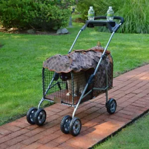 Kittywalk Classic Pet Stroller Royale 26” X 14” X 35.5"