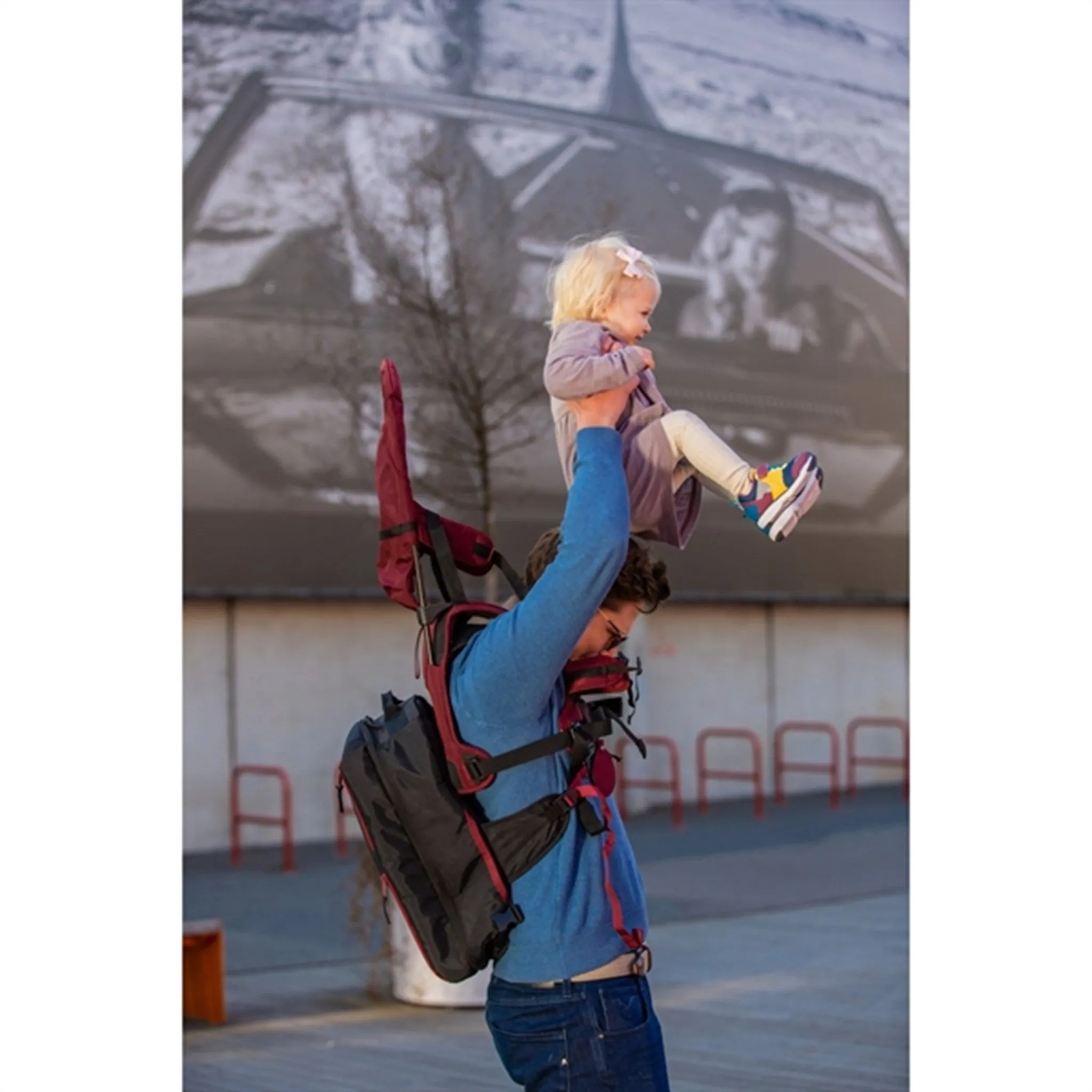 MiniMeis Backpack Burgundy