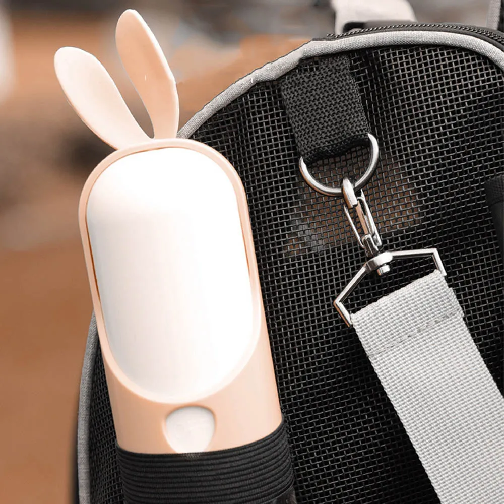 PAWS ASIA Factory Portable Travel Multi Use 2 In 1 Dog Food Pet Water Bottle For Drinking 400 ML