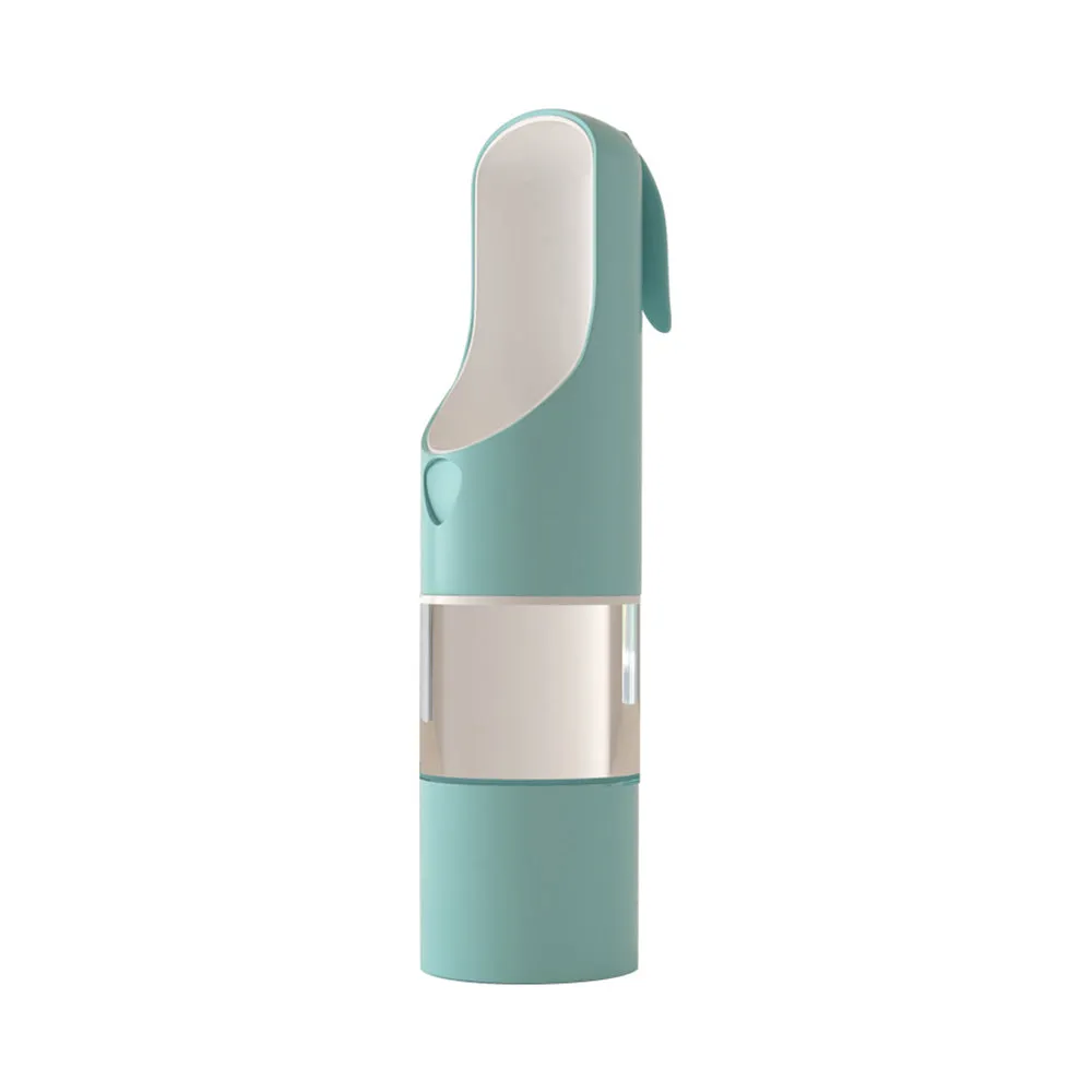 PAWS ASIA Factory Portable Travel Multi Use 2 In 1 Dog Food Pet Water Bottle For Drinking 400 ML