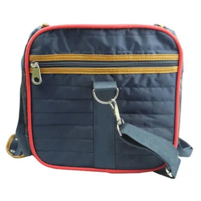 PET LIFE®, Lightweight Collapsible Pet Carrier  [Airline Approved/Tote/Shoulder Strap]