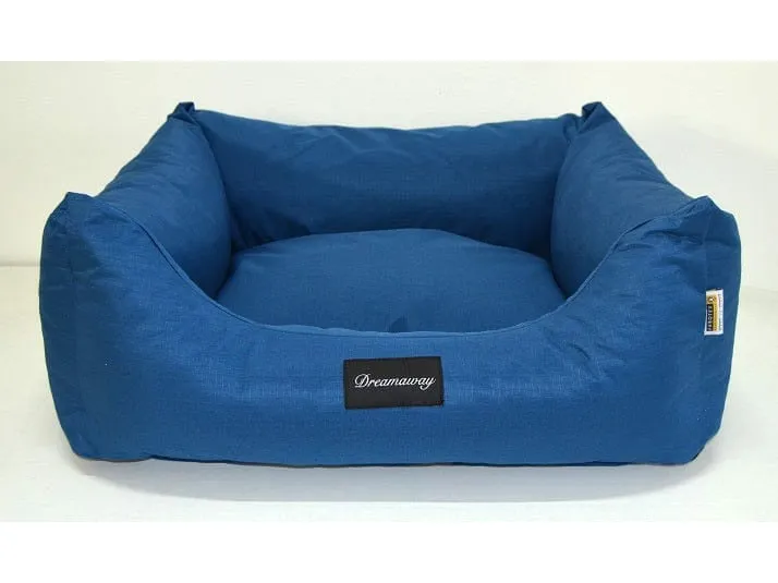 Petit Sofa "Boston" Blu Petrolio 65X50X20 Cm.