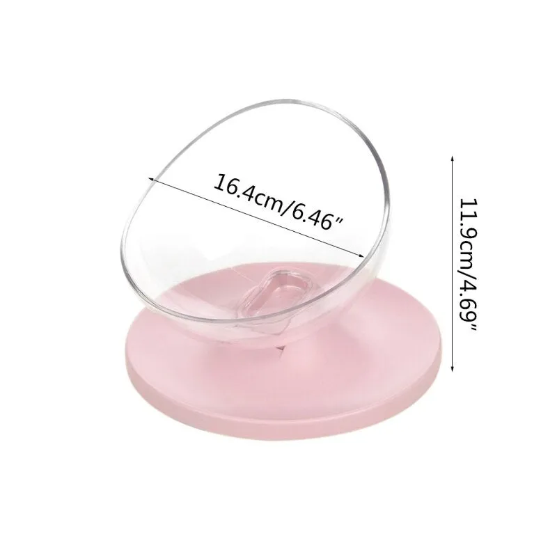 Plastic Cat Feeder with Anti-Slip Base