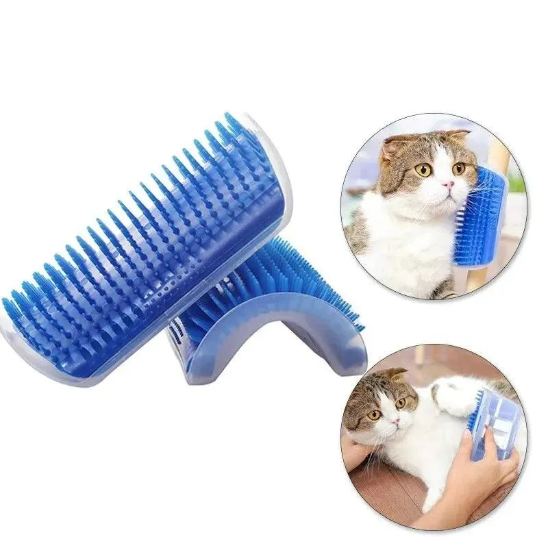 PurrfectGroom Self-Massage Cat Brush