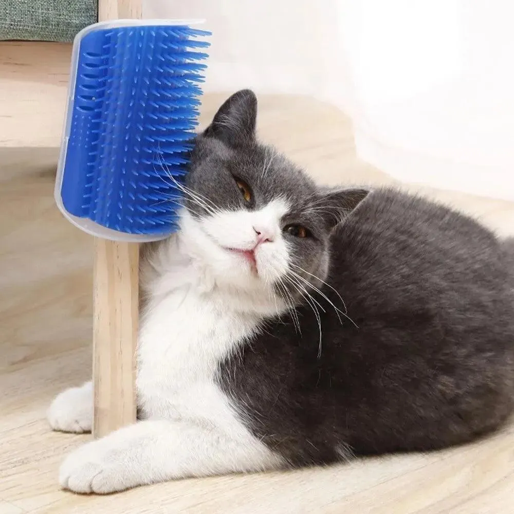 PurrfectGroom Self-Massage Cat Brush