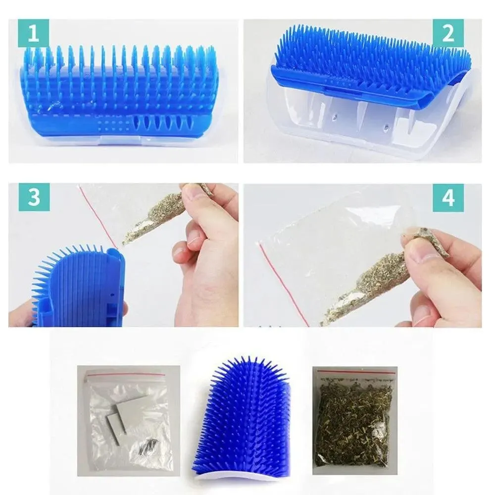 PurrfectGroom Self-Massage Cat Brush