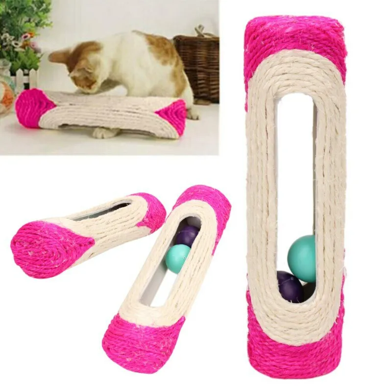 Rolling Scratching Post with 3 balls