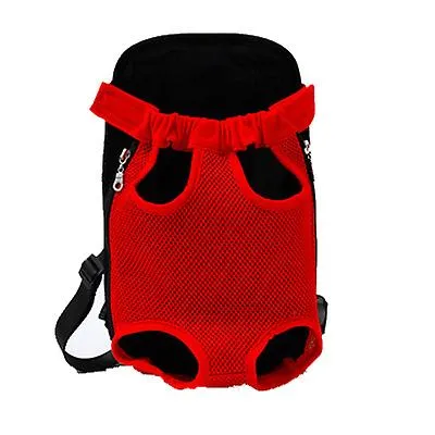 S 28*18cm green and white Outdoor portable pet bag, breathable Mesh backpack for cats and dogs AZ19611