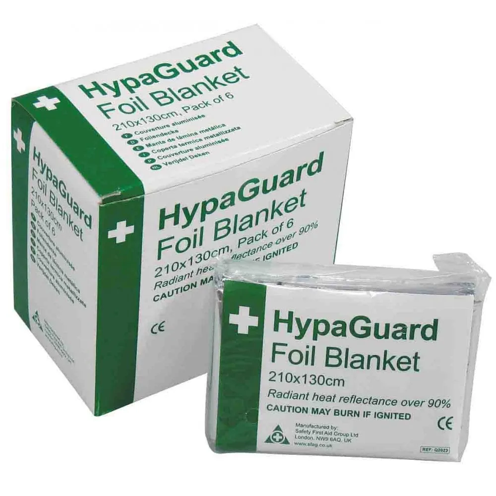 Safety First Aid HypaGuard Foil Blanket