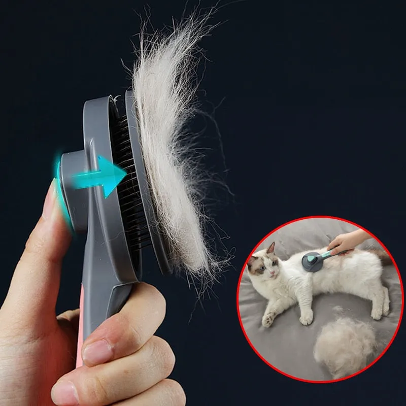 Self Cleaning Cat or Dog Brush