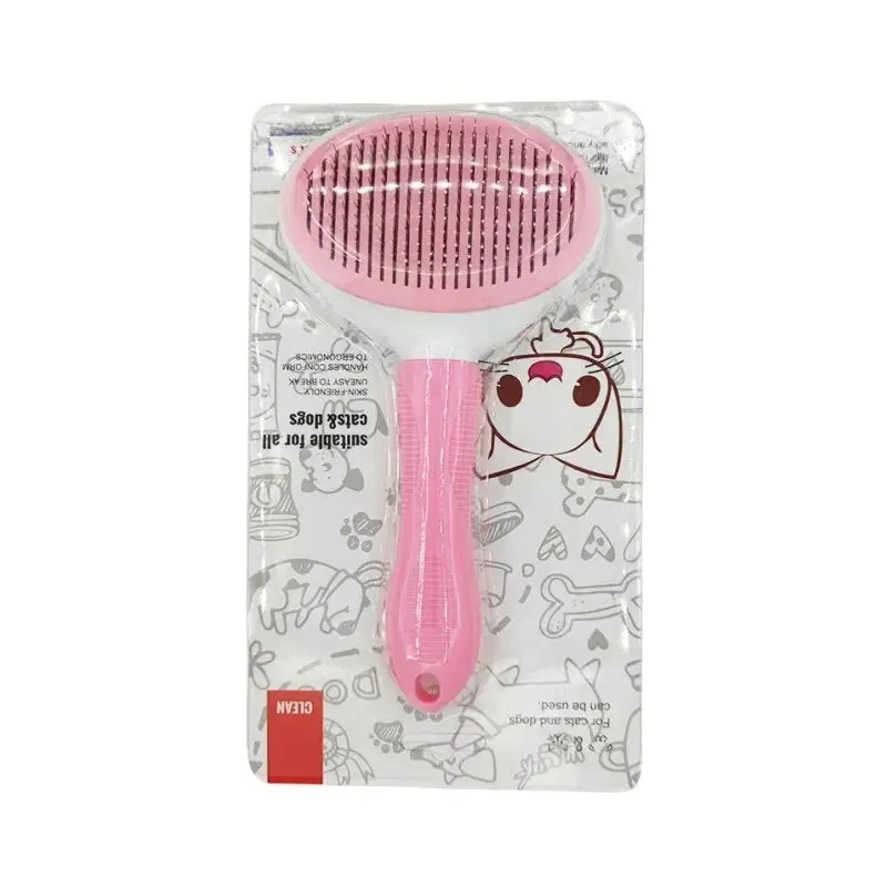 Self-Cleaning Pet Hair Removal Comb Cat Slicker Brush