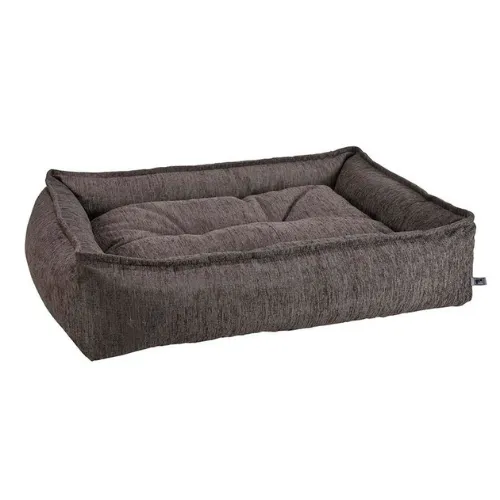 Sterling Lounger Dog Bed — Charcoal