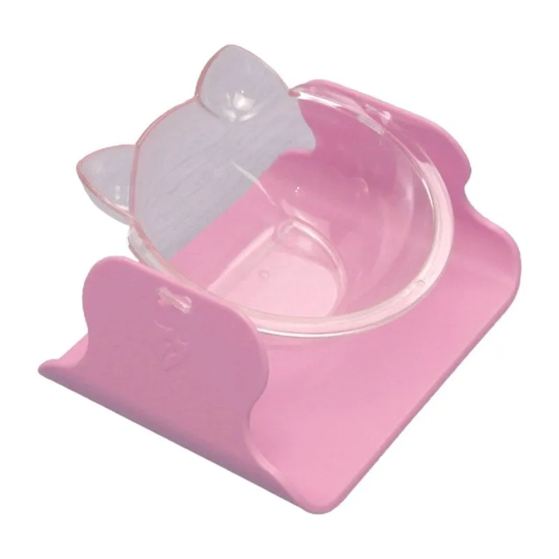Tilted Raised Food Bowl