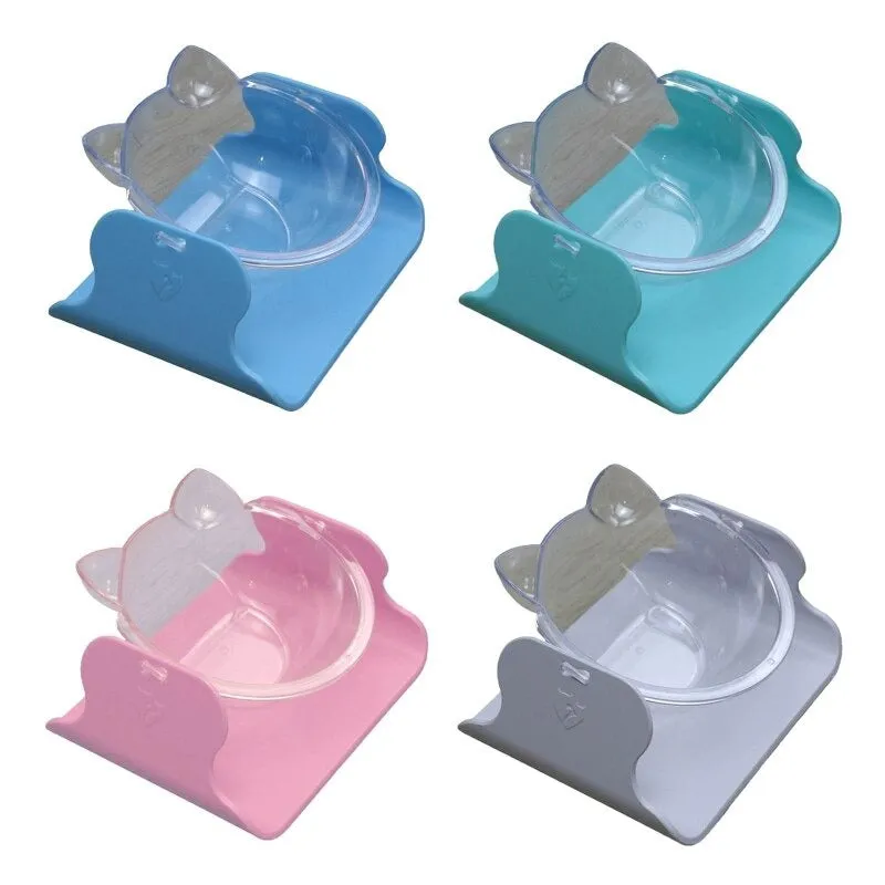 Tilted Raised Food Bowl