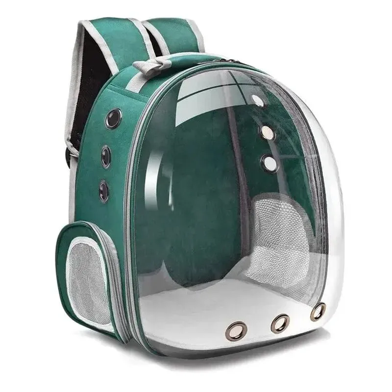 Transparent Capsule Bubble Pet Backpack