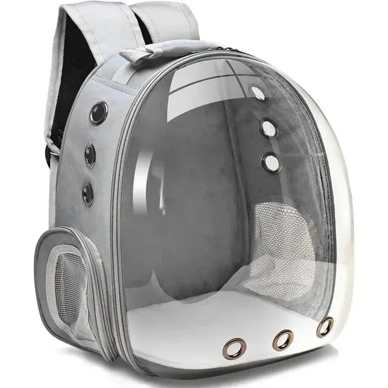 Transparent Capsule Bubble Pet Backpack