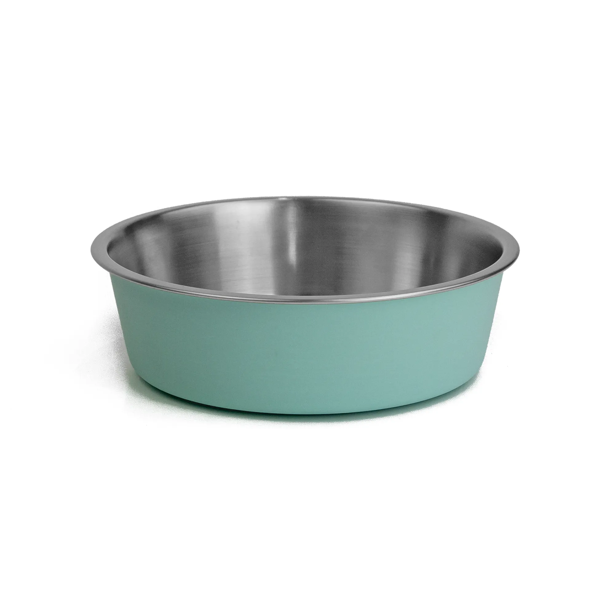 WagTime - Pastel Blue Stainless Steel Dog Bowl (Medium)