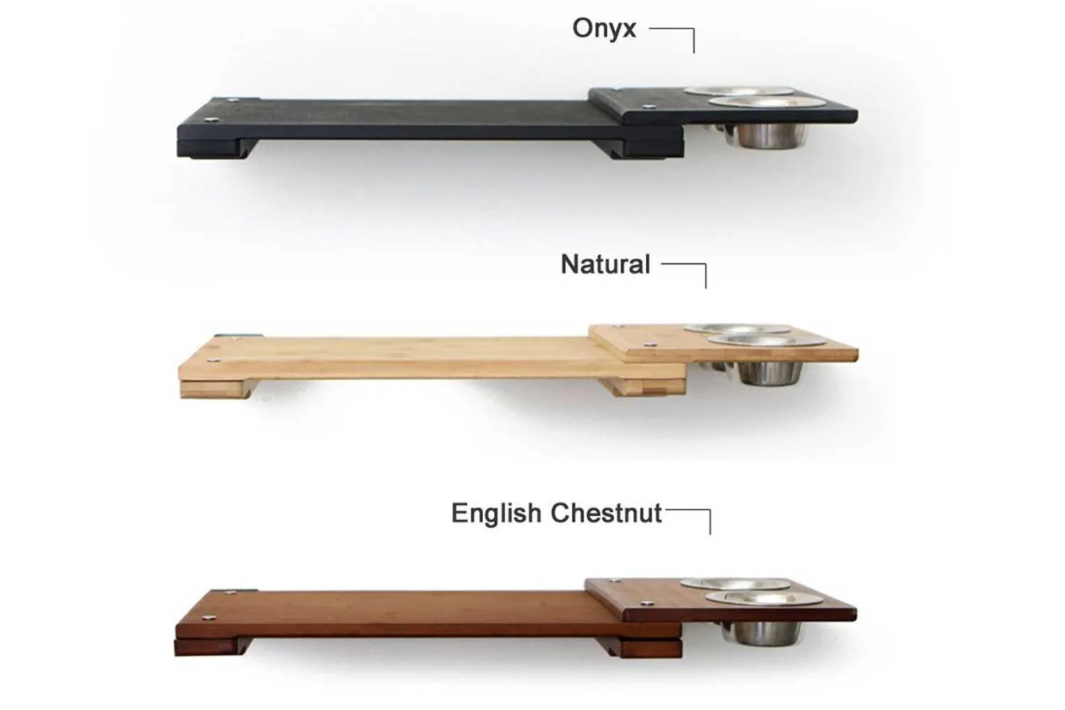 Wall-Mounted Cat Feeding Shelf - by Catastrophic Creations